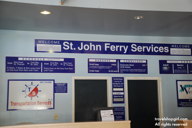 ferry to St. John