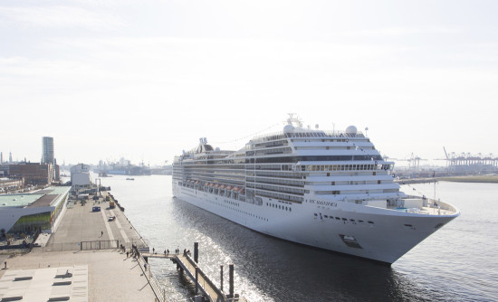 MSC Magnifica in Hamburg (Photo: MSC Cruises)