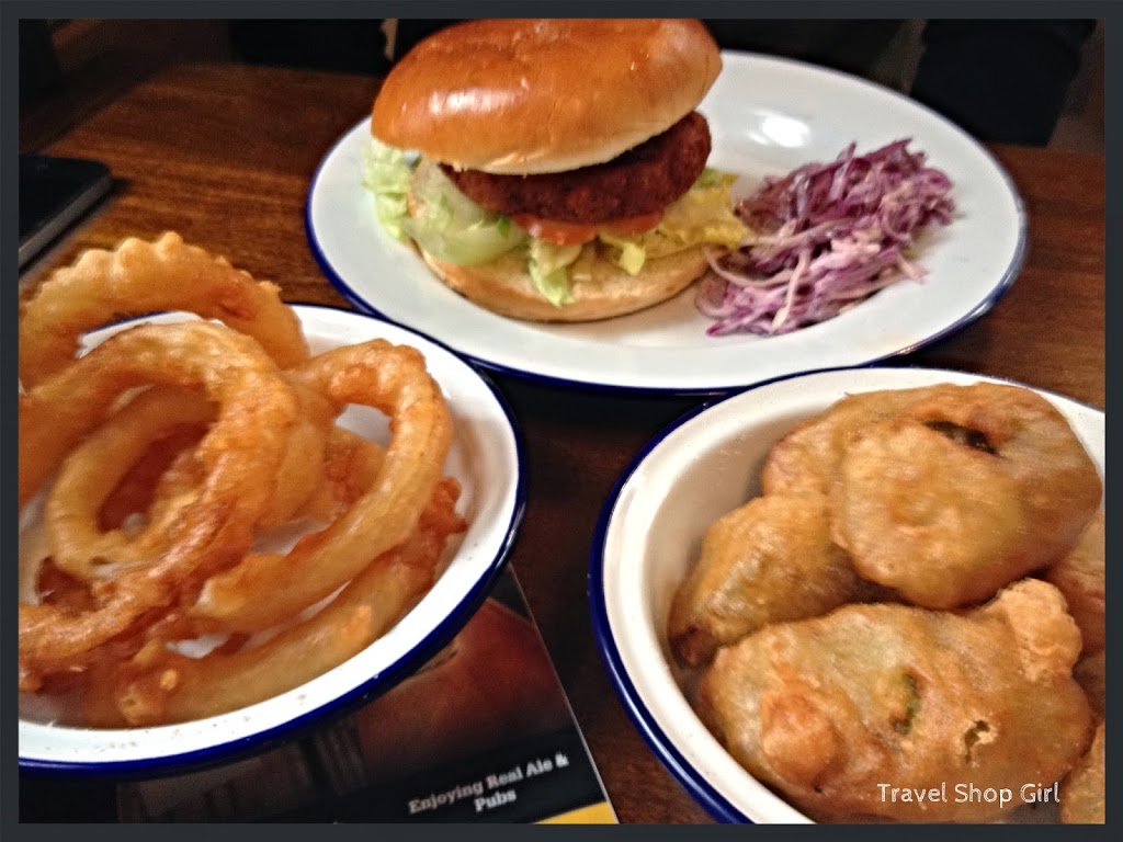 Veggie Burgers and Beer at Urban Tap House in Cardiff