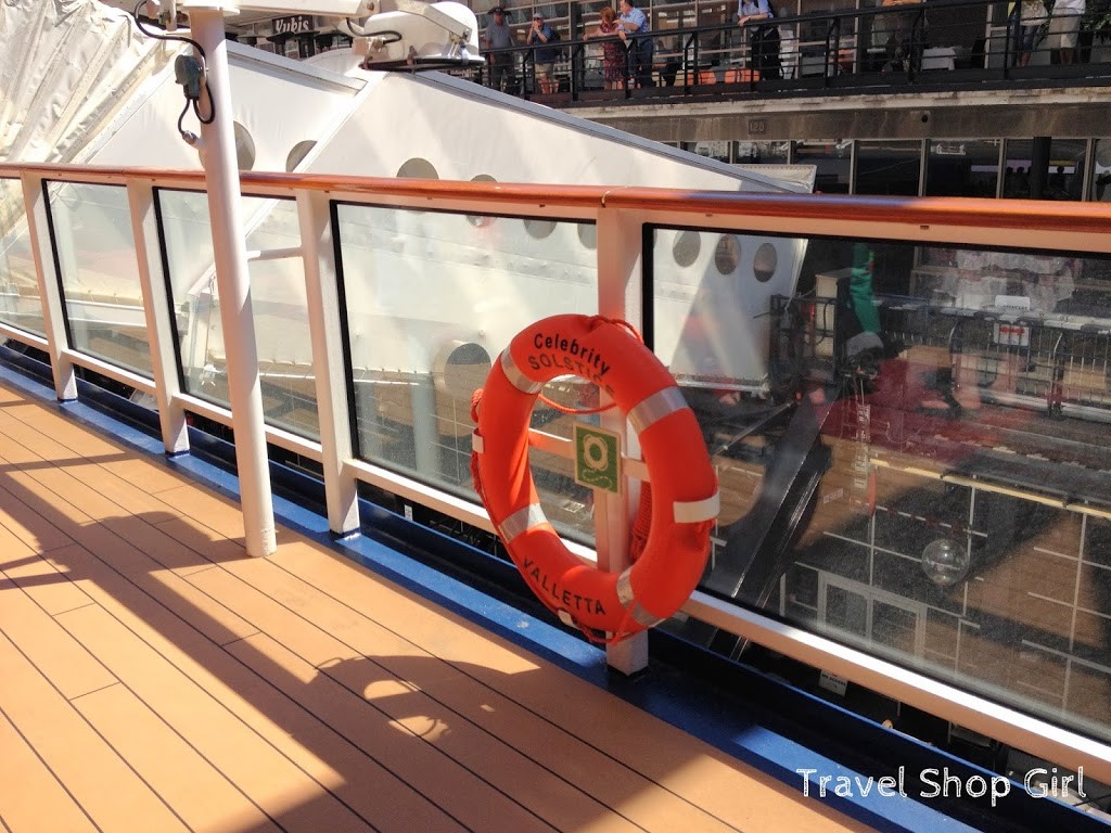 Celebrity Solstice life preserver