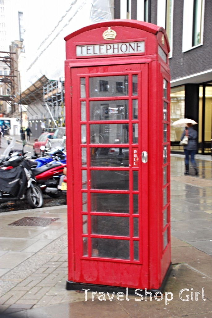 Random Red Images of London