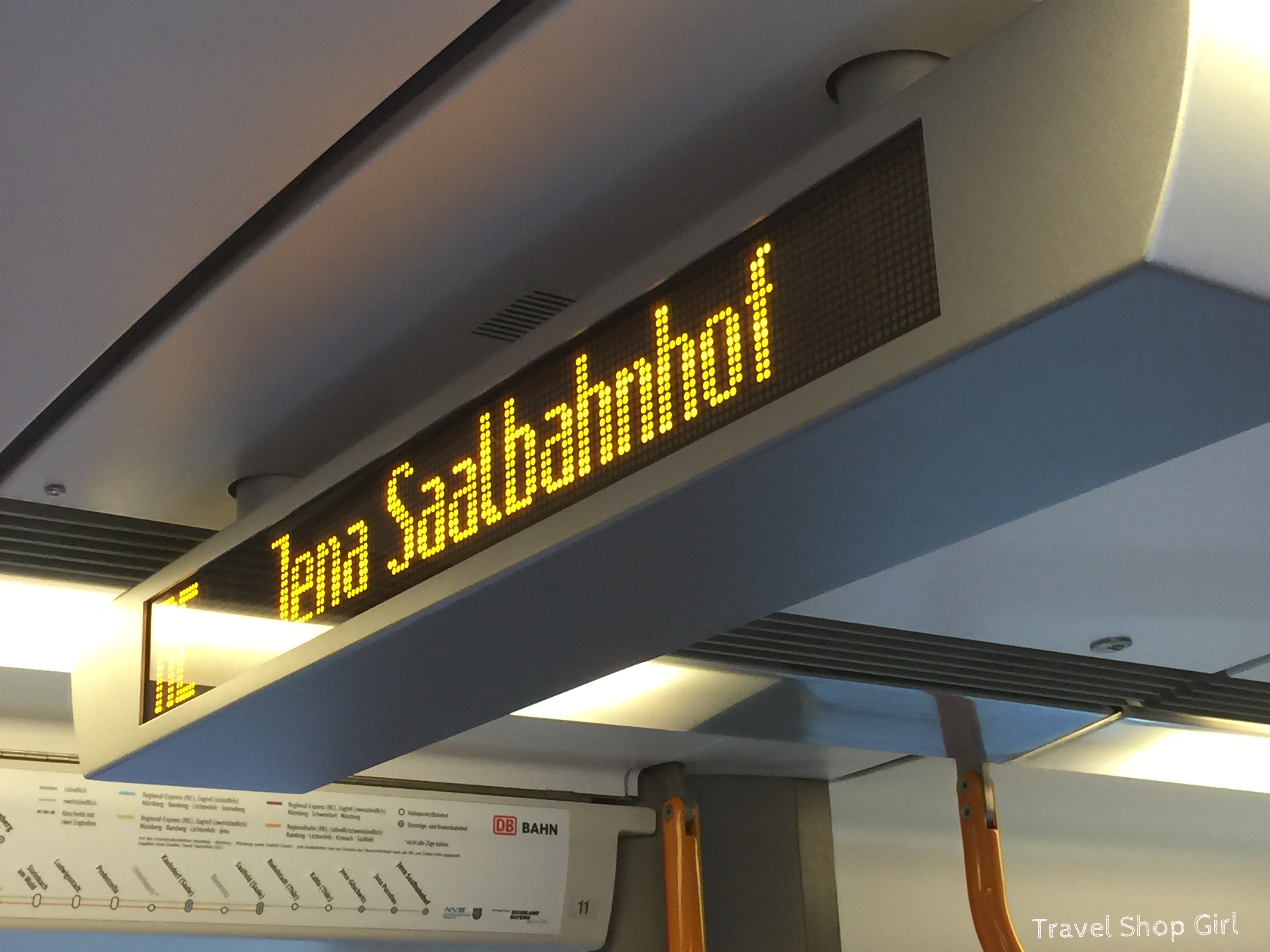 Taking the Train from Nuremberg to Erlangen