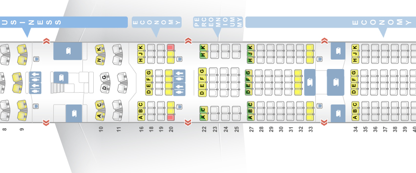 Lufthansa Flight 423 Seating Chart