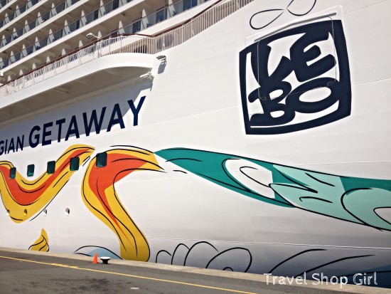 Hullwork on the Norwegian Getaway by Lebo