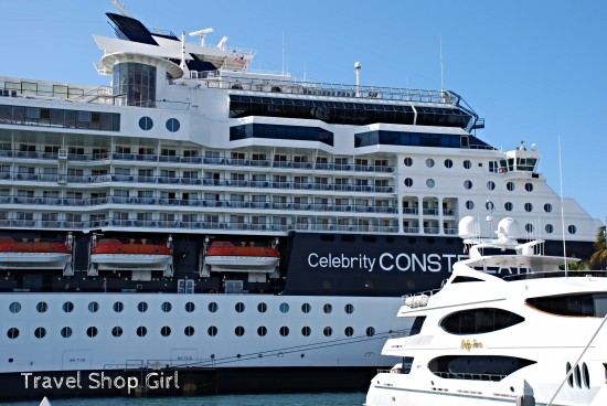 Celebrity Constellation in port in Key West, FL