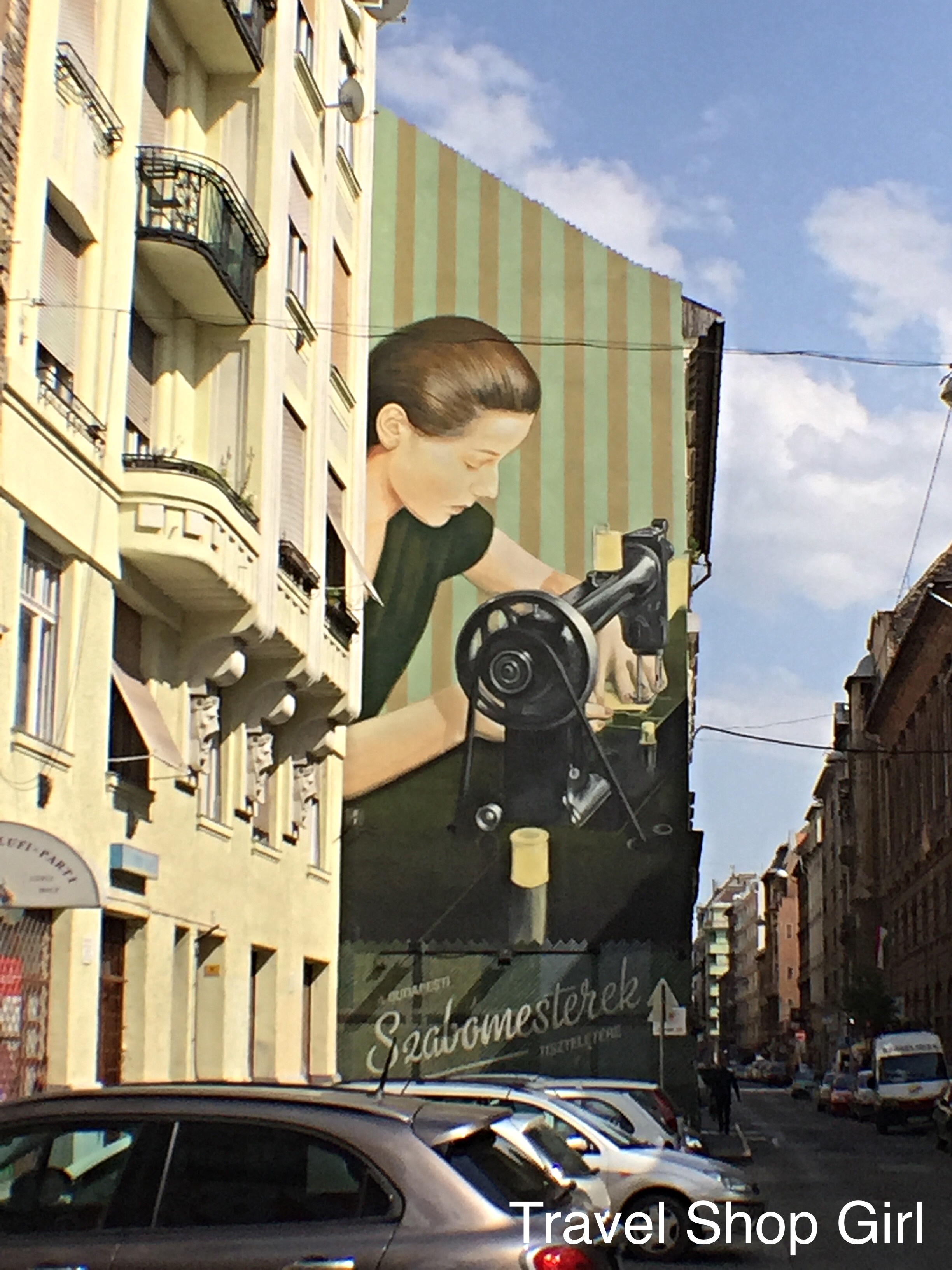 everyday art in Budapest
