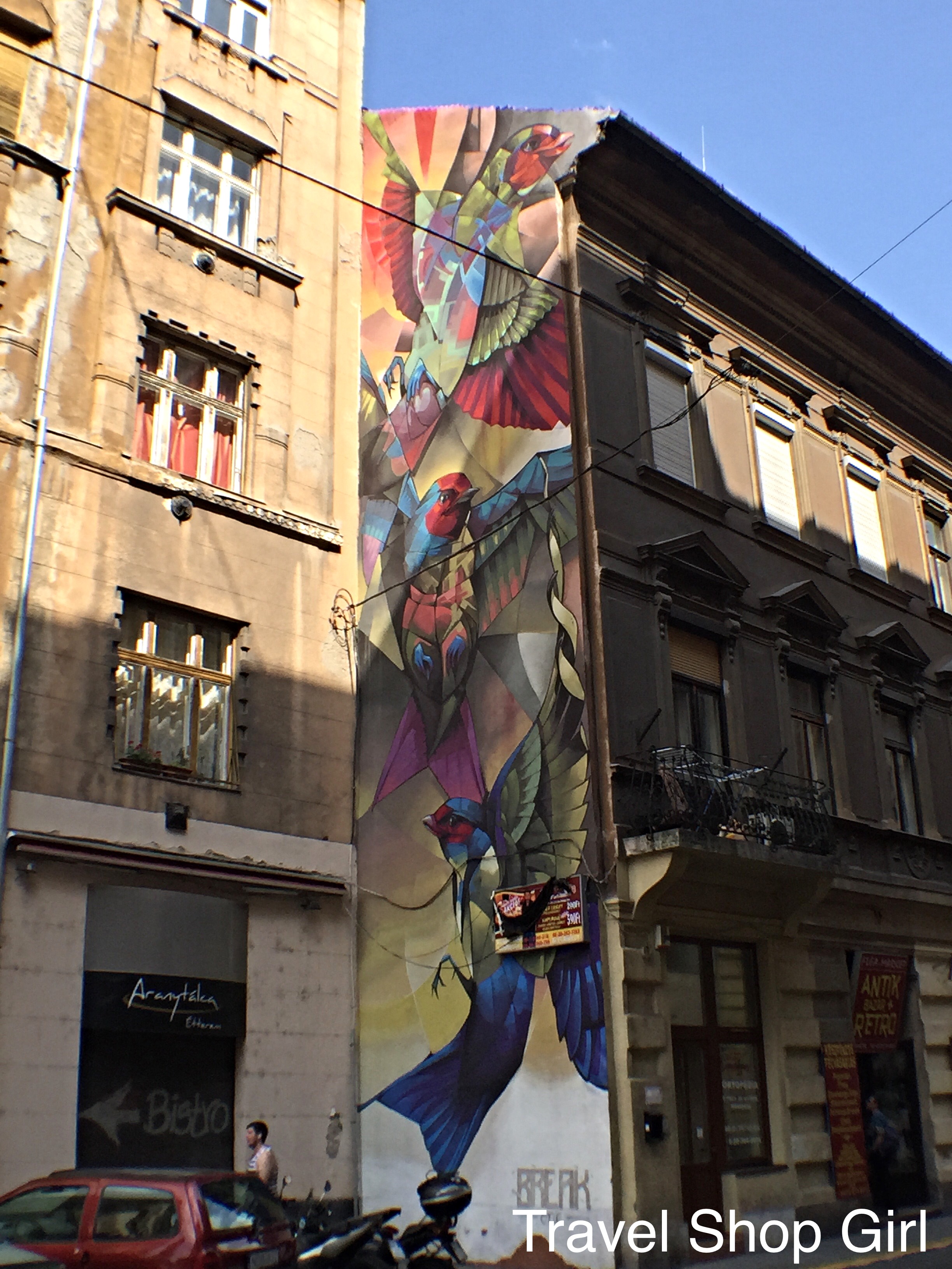 everyday art in Budapest