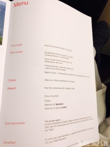 Swiss Air Business Class Review